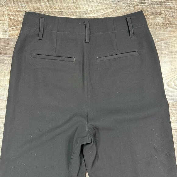 Vince. High Rise Cropped Polyester Pants Black Size 4 - Picture 7 of 10